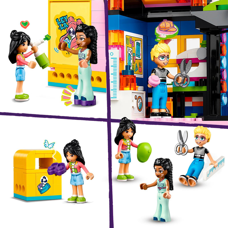 Load image into Gallery viewer, Lego friends - vintage kledingwinkel constructiespeelgoed (42614)
