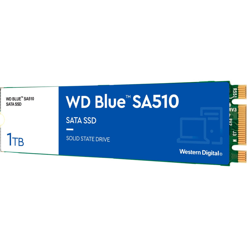 Load image into Gallery viewer, Wd blue sa510 1 tb ssd (blauw wit, s100t3b0b, m.2 2280)
