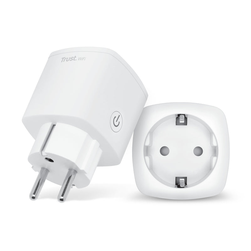 Load image into Gallery viewer, Trust slimme wifi stekker (wit, 2 stuks, wifi 2.4ghz)
