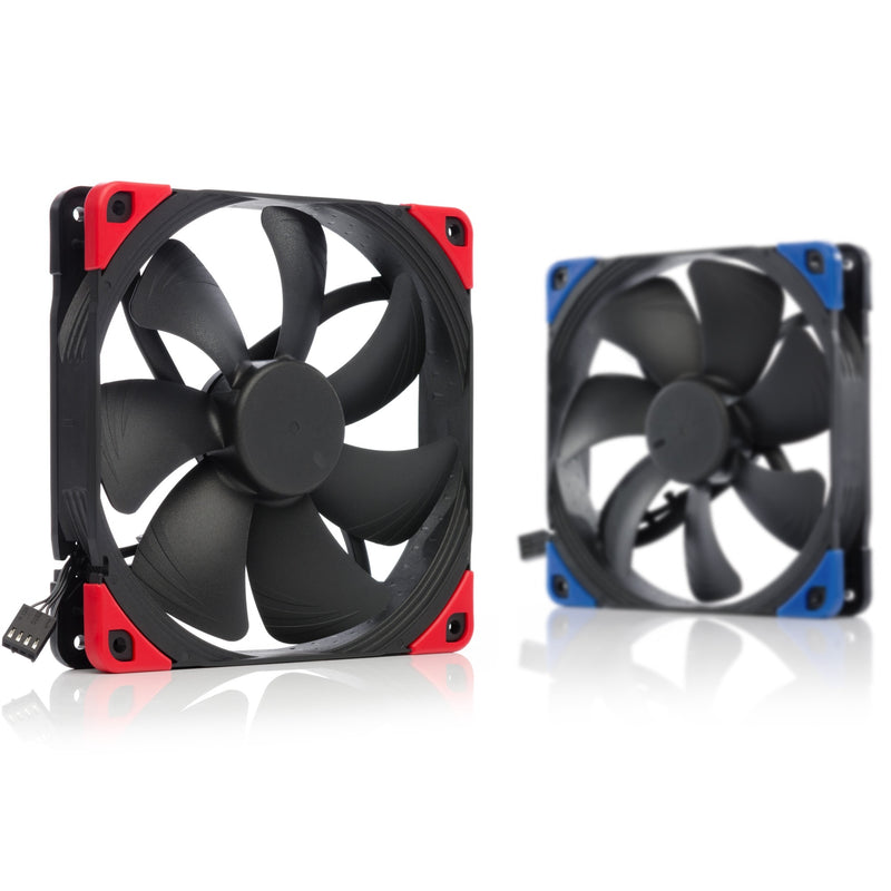 Load image into Gallery viewer, Noctua nf-a14 pwm chromax.black.swap case fan (zwart, 140 x 140 x 25 mm)
