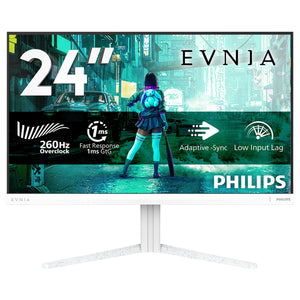 Philips evnia 24m2n3201pl 23.8 monitor (wit, 1x displayport, 1x hdmi, (oc))