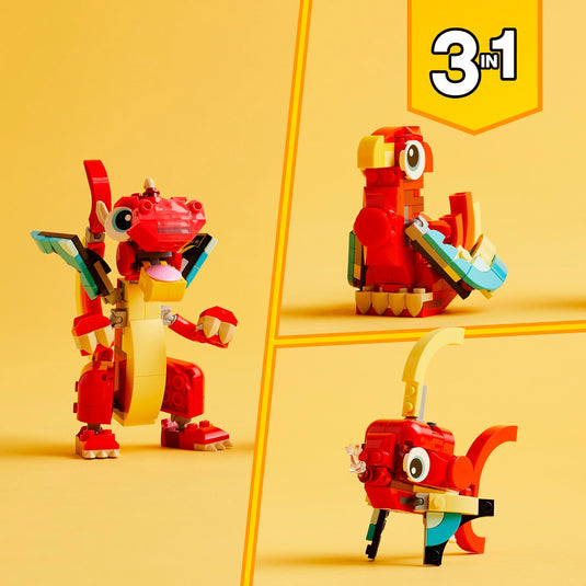 Lego creator 31145 rode draak