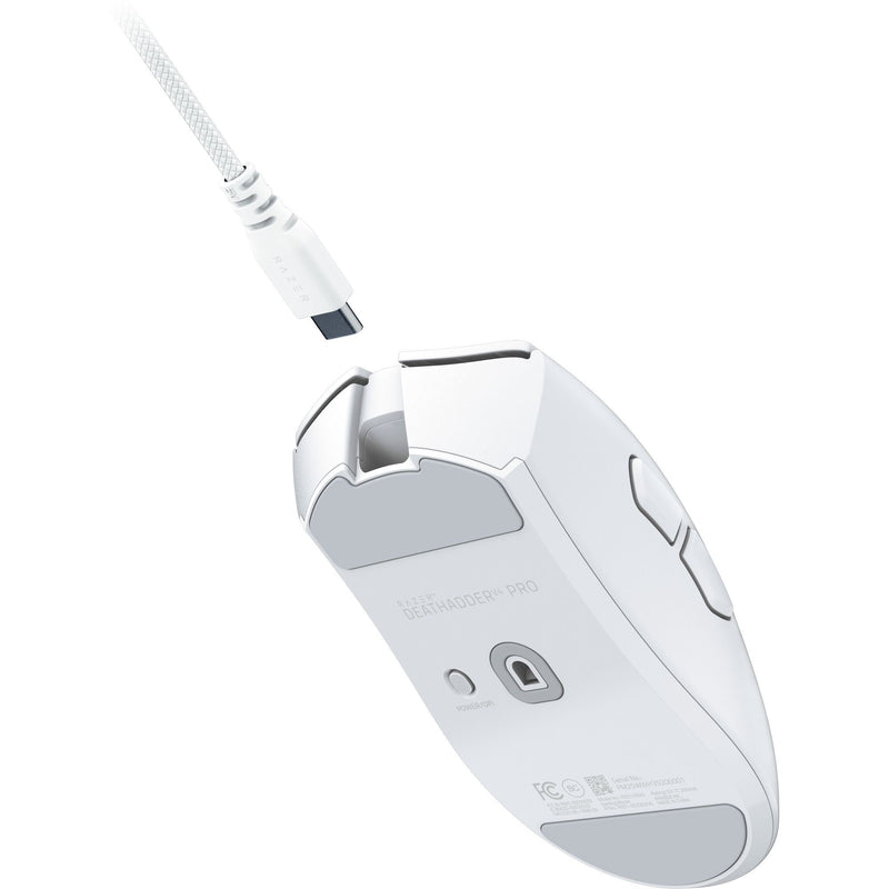 Chargez l'image dans la visionneuse de la galerie, Razer deathadder v4 pro gaming muis (wit, tot 45.000 dpi, 8000 hz)
