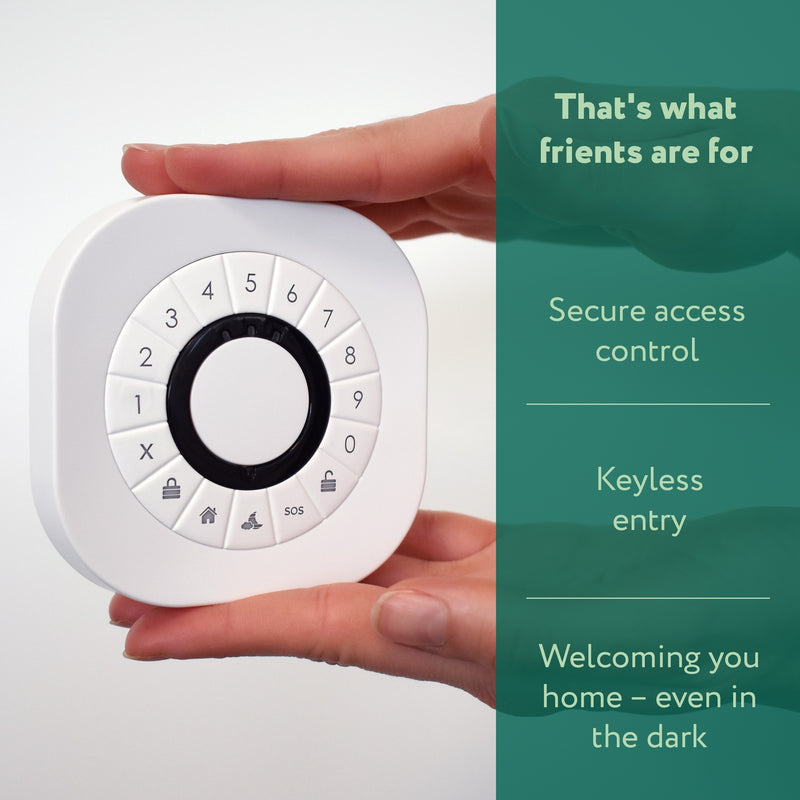Load image into Gallery viewer, Frient intelligent keypad (wit, zigbee 3.0)
