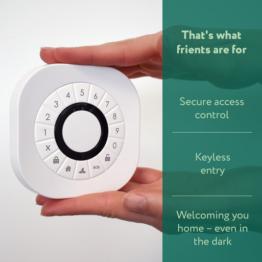 Frient intelligent keypad (wit, zigbee 3.0)