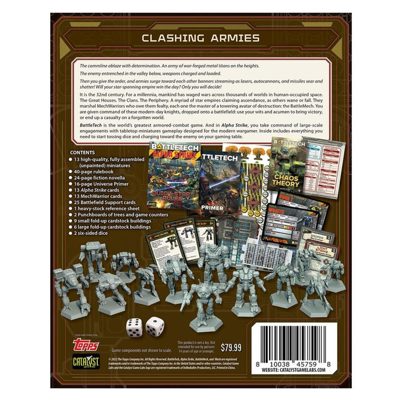 Load image into Gallery viewer, European player network battletech: alpha strike box set bordspel (engels, 1 - 2 spelers, 120 minuten, vanaf 12 jaar)
