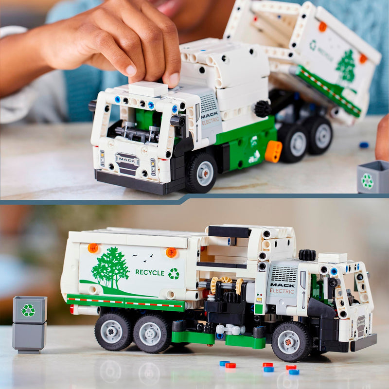 Load image into Gallery viewer, Lego technic - mack lr electric vuilniswagen constructiespeelgoed (42167)
