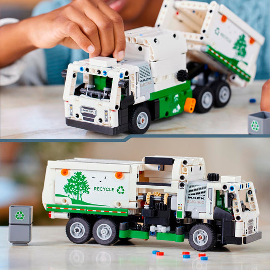 Lego technic - mack lr electric vuilniswagen constructiespeelgoed (42167)