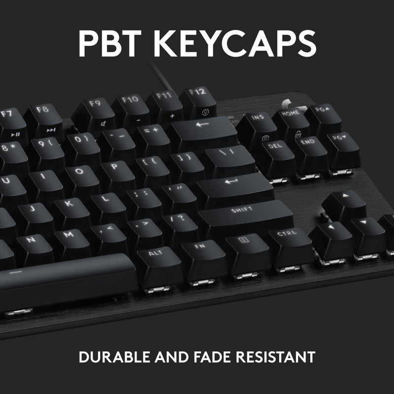 Load image into Gallery viewer, Logitech g413 tkl se mechanisch gaming toetsenbord (zwart, us-international lay-out (qwerty), gl tactile, 80% (tkl) )
