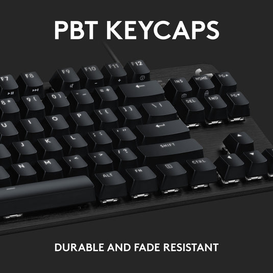 Logitech g413 tkl se mechanisch gaming toetsenbord (zwart, us-international lay-out (qwerty), gl tactile, 80% (tkl) )