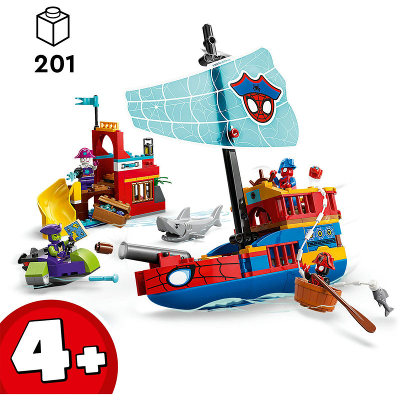 Afbeelding laden in galerijviewer, Lego marvel - team spidey piratenschip constructiespeelgoed (11208)
