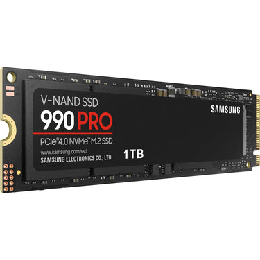 Samsung 990 pro 1 tb ssd (mz-v9p1t0bw, pcie gen 4.0 x4, nvme 2.0)