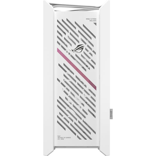 Asus rog strix helios ii gx601s midi tower behuizing (wit | 4x usb-a | 2x usb-c | rgb | tempered glass)