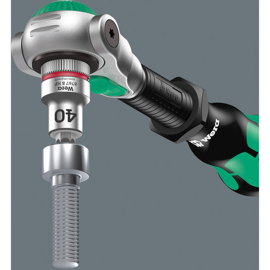 Wera 8100 sa all-in zyklop speed-ratelset, 42-delig gereedschapsset (zwart groen, 1 4 -aandrijving, met vasthoudfunctie, metrisch)