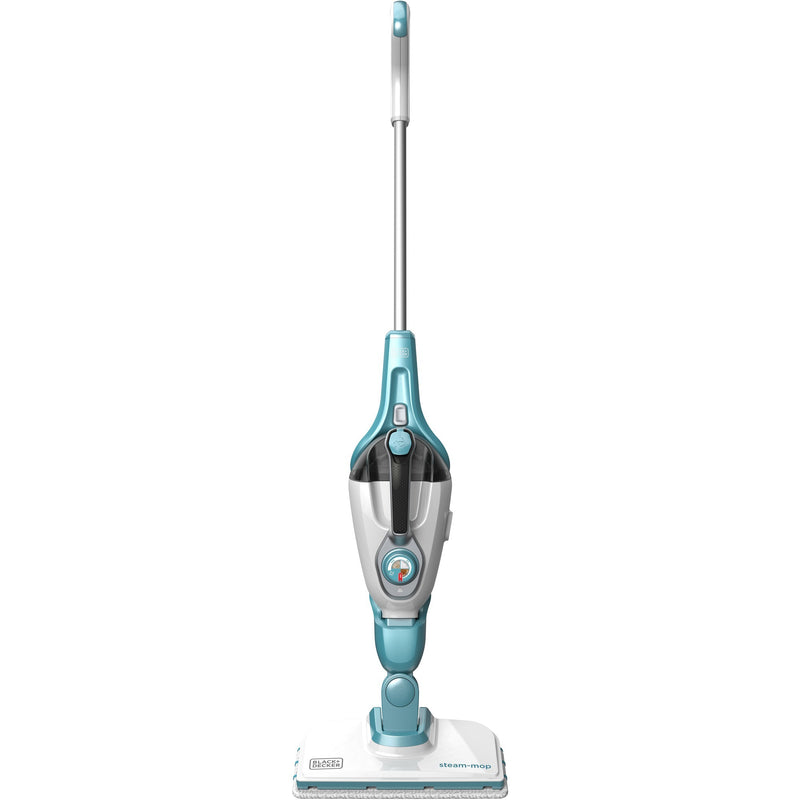 Load image into Gallery viewer, Black+decker fsmh1321 1600w steam-mop met 6 accessoires stoomreiniger (wit blauwgrijs)
