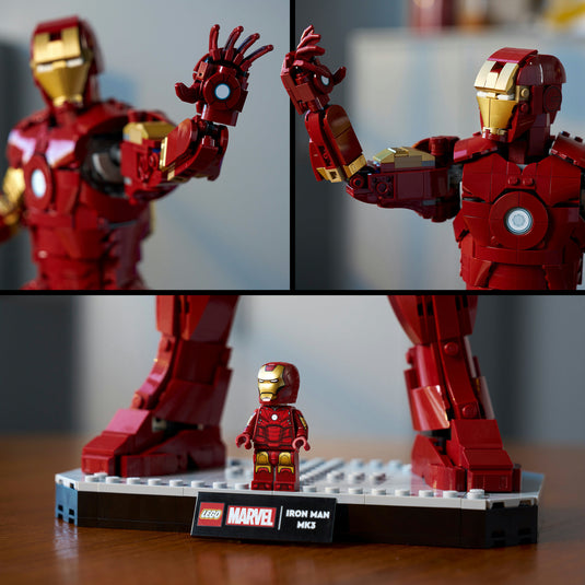 Lego super heroes 76344 marvel iron man mark 3 verzameleditie