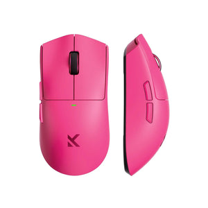 Mchose k7 ultra lightweight wireless gaming mouse (roze, rgb, usb 2.4 ghz, 42.000 dpi)