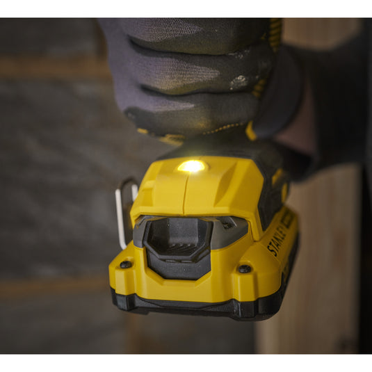 Stanley fatmax v20 18v slagschroevendraaier (zwart geel, accu en oplader inbegrepen, met koffer)
