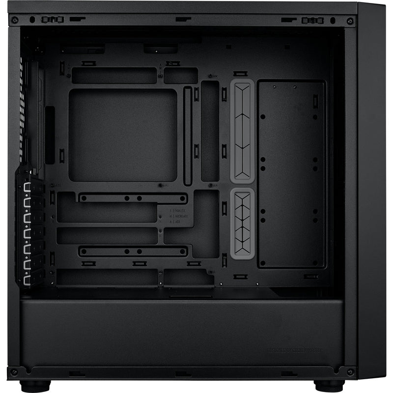 Load image into Gallery viewer, Cooler master masterbox 600 lite midi tower behuizing (zwart | 2x usb-a | 1x usb-c | rgb | tempered glass)
