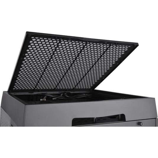 Thermaltake the tower 500 midi tower behuizing (zwart | 4x usb-a | 1x usb-c | tempered glass)