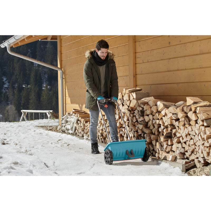 Load image into Gallery viewer, Gardena strooiwagen l strooiapparatuur (turquoise zwart, 432-20)
