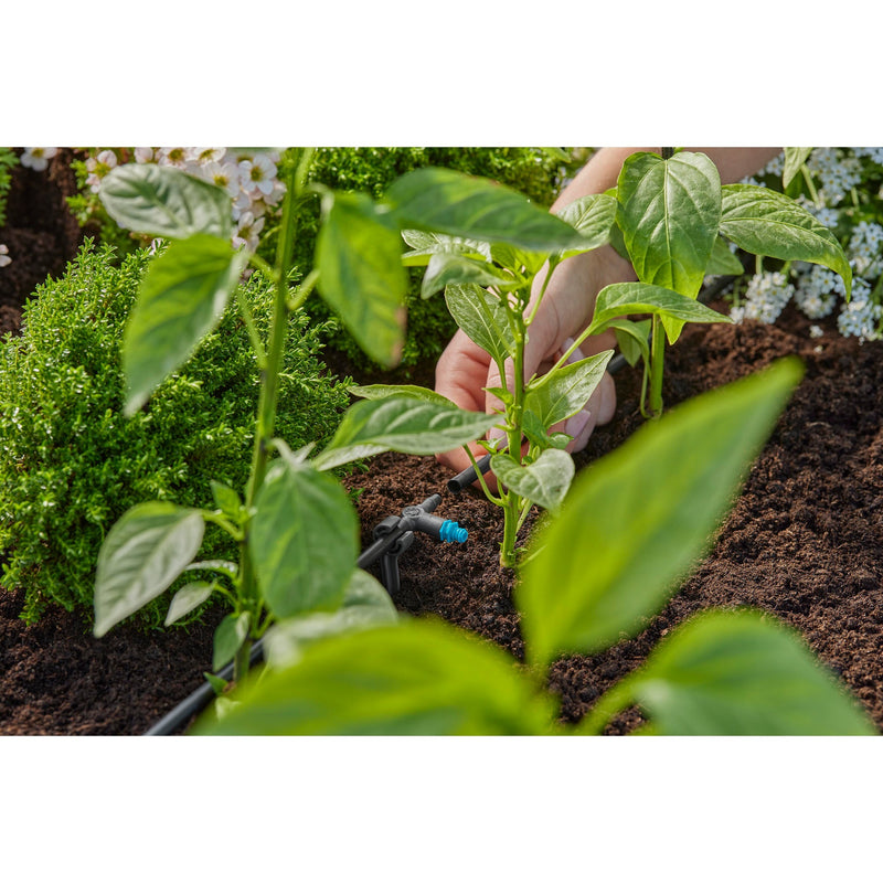 Load image into Gallery viewer, Gardena seriedruppelaar 2 l u druppelaar (zwart turquoise, 10 stuks)

