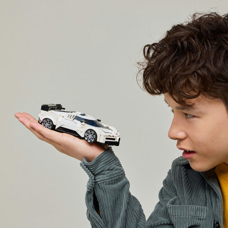 Load image into Gallery viewer, Lego speed champions 77240 bugatti centodieci hyper sportauto
