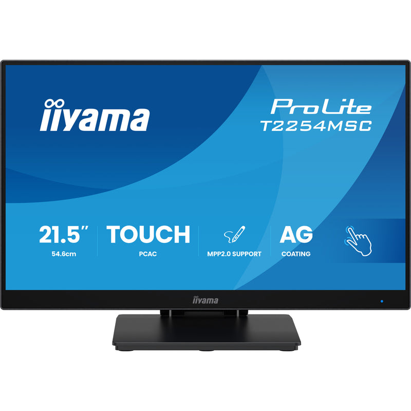 Load image into Gallery viewer, Iiyama prolite t2254msc-b2ag 21.5 touchscreen monitor (zwart, hdmi, displayport, vga, 2x usb-a, usb-b)
