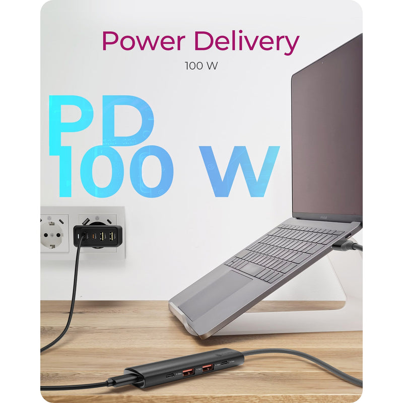 Load image into Gallery viewer, Icy box ib-hub1437-cpd usb-hub (zwart)
