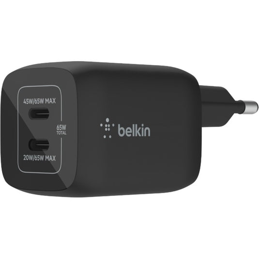 Belkin BOOSTCHARGE PRO 2-poorts USB-C GaN-wandlader met P