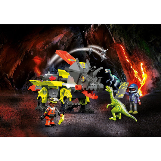Playmobil dino rise - robo-dino vechtmachine constructiespeelgoed (70928)