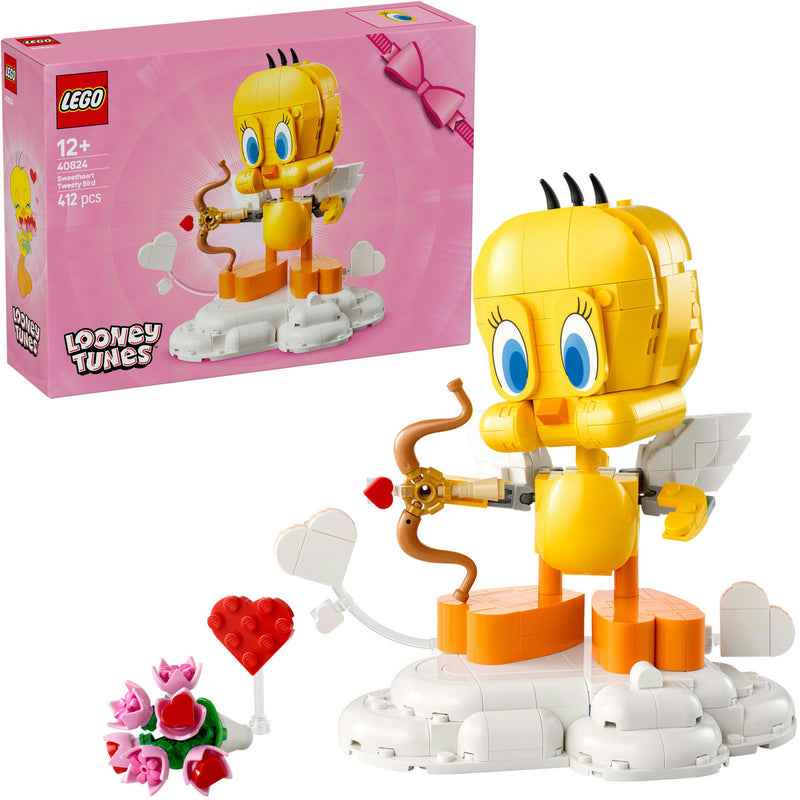 Load image into Gallery viewer, Lego looney tunes - liefdesboodschapper tweety constructiespeelgoed (40824)
