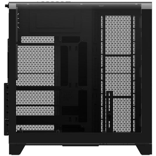 Thermaltake view 390 tg midi tower behuizing (zwart | 2x usb-a | 1x usb-c | tempered glass)