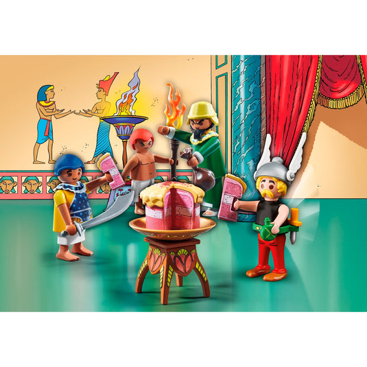 Playmobil asterix - de vergiftigde taart van plurkis constructiespeelgoed (71269)