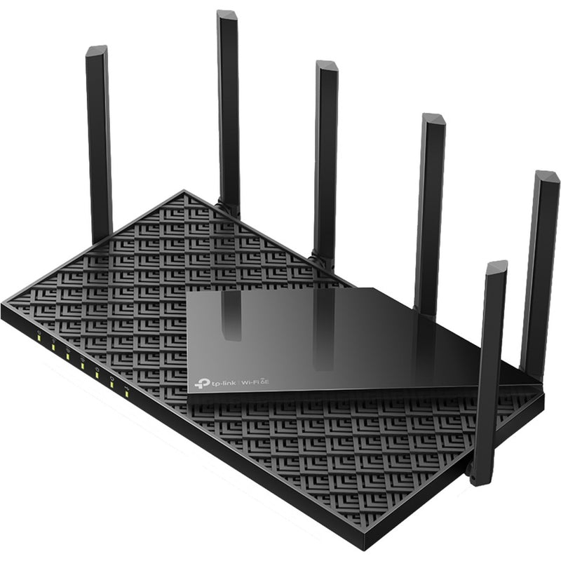 Chargez l'image dans la visionneuse de la galerie, Tp-link archer axe75 axe5400 tri-band gigabit wifi 6e-router (zwart)
