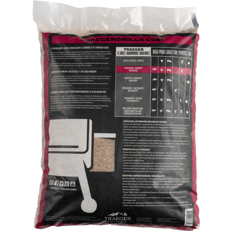 Load image into Gallery viewer, Traeger pellets van hardhout kers brandstof (9 kg)

