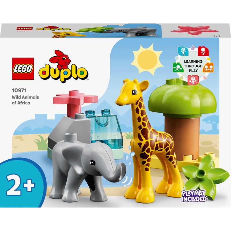 Load image into Gallery viewer, Lego duplo - wilde dieren van afrika constructiespeelgoed (10971)
