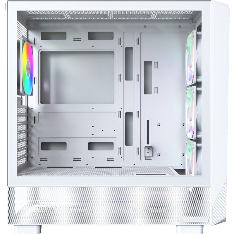 Load image into Gallery viewer, Montech x5 midi tower behuizing (wit | 2x usb-a | 1x usb-c | tempered glass)
