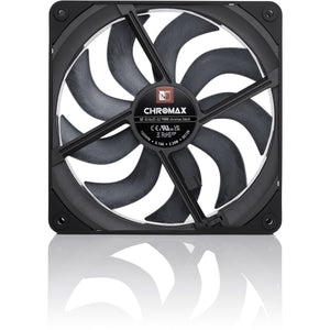 Noctua nf-a14x25 g2 pwm chromax.black case fan (zwart, 140 x 140 x 25 mm)