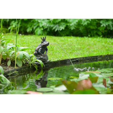 Ubbink spuitfiguur kikkerkoningin waterornament