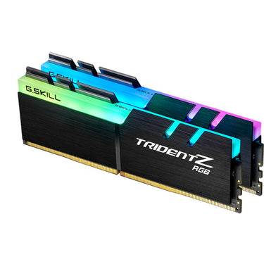 G.skill 32 gb ddr4-3200 (2x 16 gb) werkgeheugen (zwart, f4-3200c16d-32gtzr, xmp 2.0)
