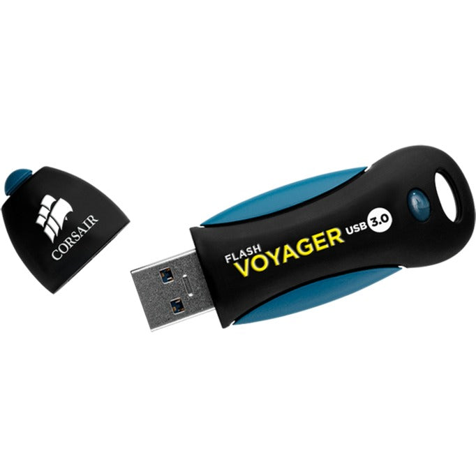 Load image into Gallery viewer, Corsair flash voyager usb 3.0 256 gb usb-stick (zwart blauw, cmfvy3a-256gb)
