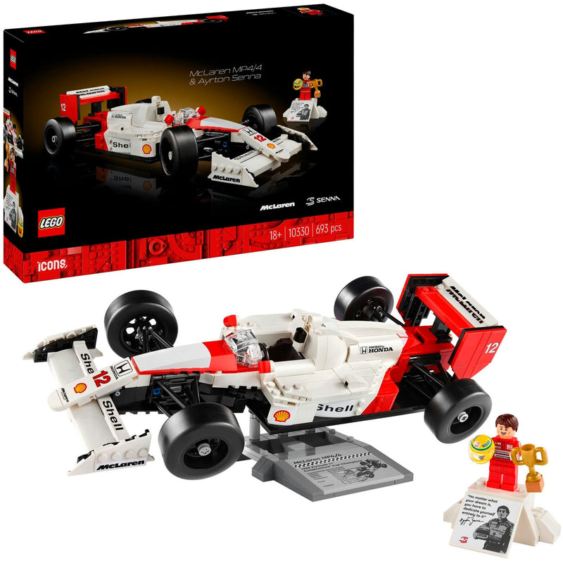 Load image into Gallery viewer, Lego icons - mclaren mp4 4 en ayrton senna constructiespeelgoed (10330)
