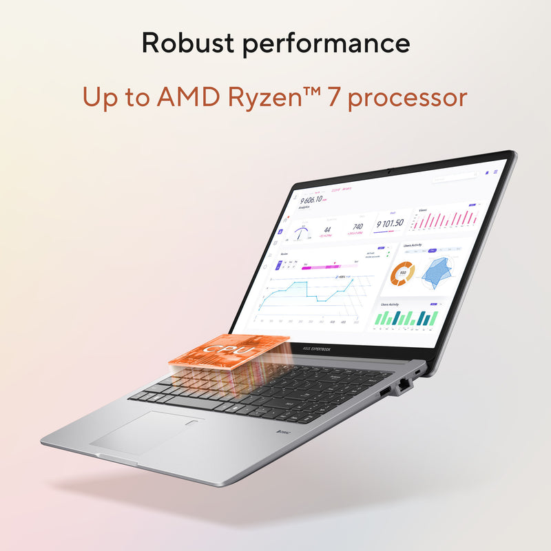 Afbeelding laden in galerijviewer, Asus expertbook p1 pm1503cda-s70318x 15.6 laptop (grijs | r7 170 | radeon 680m | 16 gb | 512 gb ssd)
