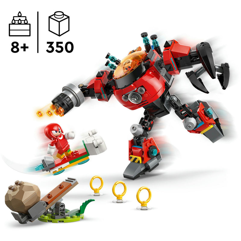 Load image into Gallery viewer, Lego sonic the hedgehog - knuckles vs. dr. eggman egg crusher mecha constructiespeelgoed (77005)

