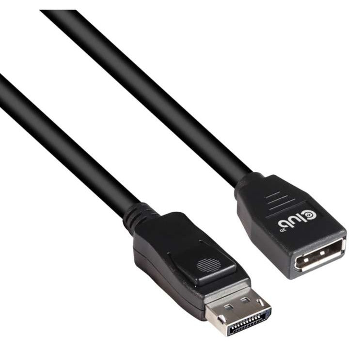 Afbeelding laden in galerijviewer, Club 3d displayport 1.4 hbr3 verlengkabel (zwart, 2 meter)
