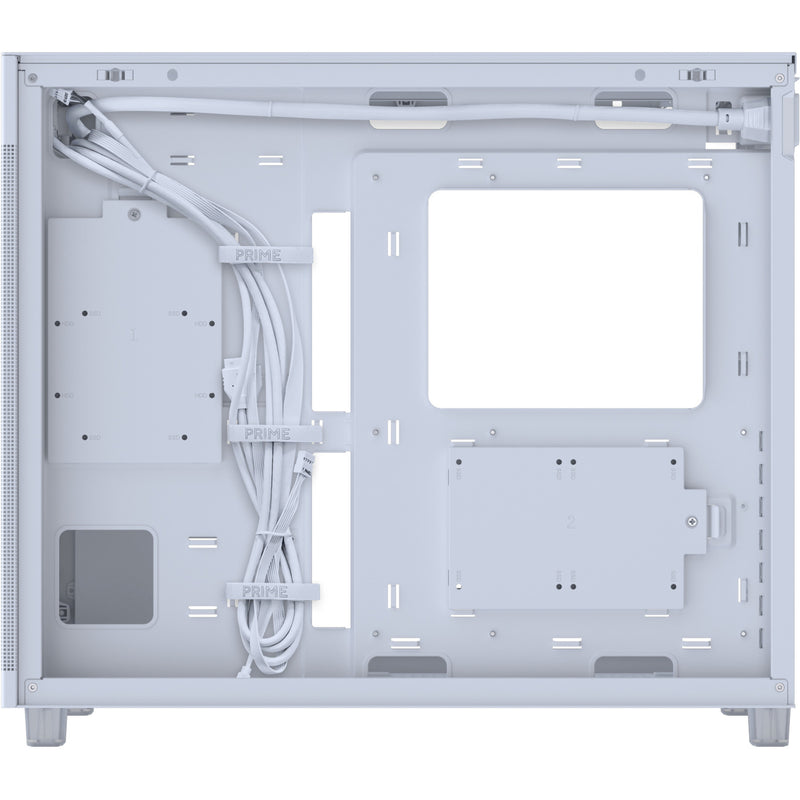 Load image into Gallery viewer, Asus prime ap303 - mesh panel midi tower behuizing (wit | 2x usb-a | 1x usb-c)
