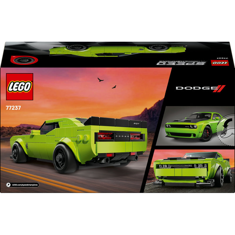 Load image into Gallery viewer, Lego speed champions 77237 dodge challenger srt hellcat sportauto
