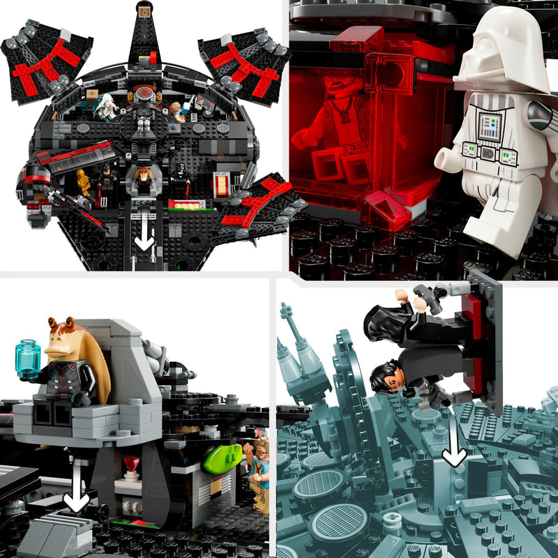 ギャラリービューアに画像をロードする, Lego star wars dark falcon - 75389
