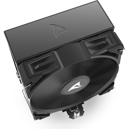 Sharkoon a50 cpu-koeler (zwart, 4-pins pwm fan-connector)